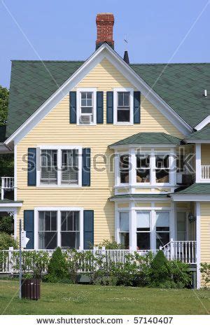 And with exterior house paint costing $50 per gallon or more, you don't want to make any mistakes. Front of a yellow house and blue sky | Yellow house ...