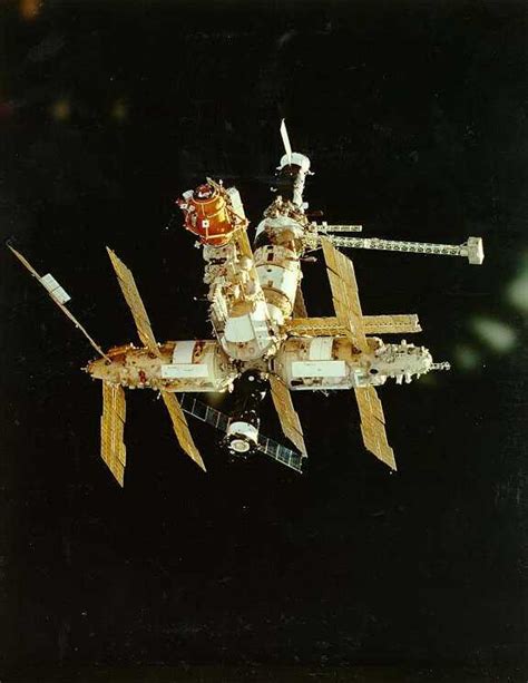 Mir Space Station Observing