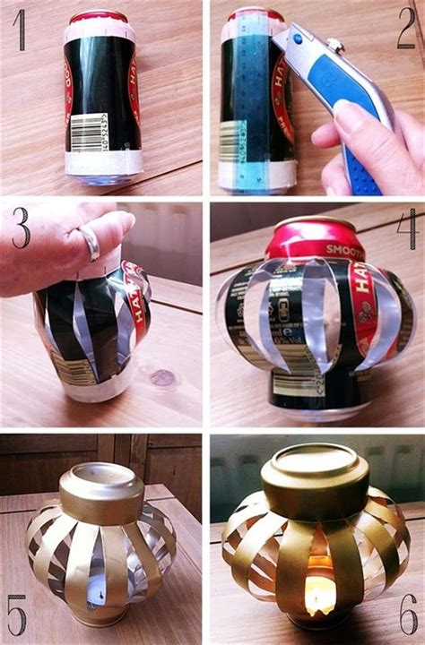 Fun Diy Crafty Ideas Soda Can Lantern Dump A Day