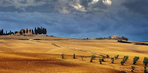 Tuscan Landscape Stock Image Image Of Europe Agriculture 32200919