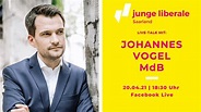 Live Talk mit Johannes Vogel (MdB) - Zu Gast bei den JuLis Saar