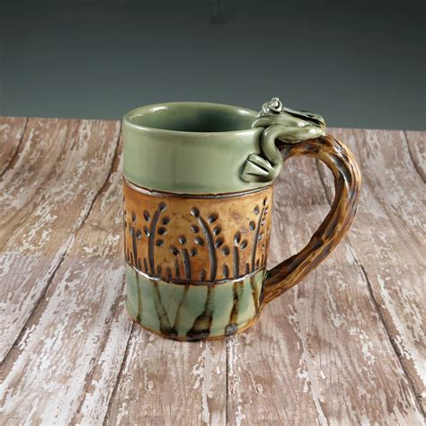 Pottery Mug Handmade Ceramic Tea Mug Coffee By Botanic Ceramic