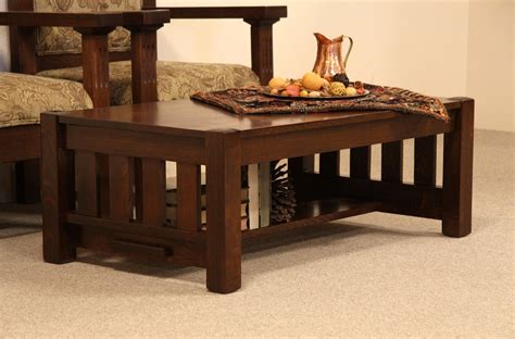 Arts And Crafts Mission Oak Coffee Table