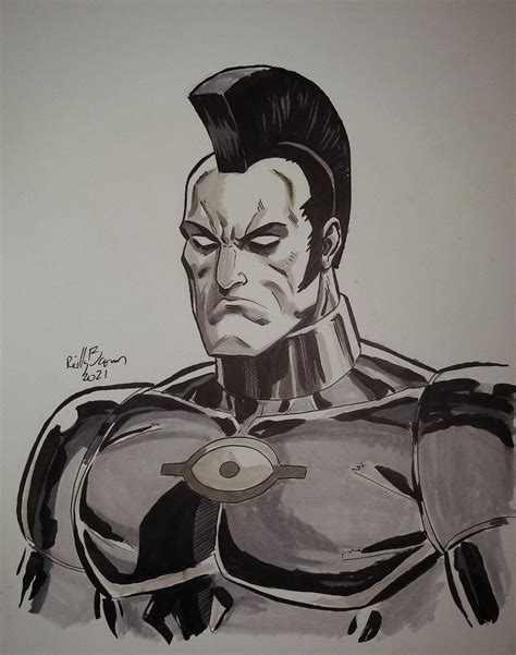 Omac In Razorback Fans Dc Commissions Comic Art Gallery Room
