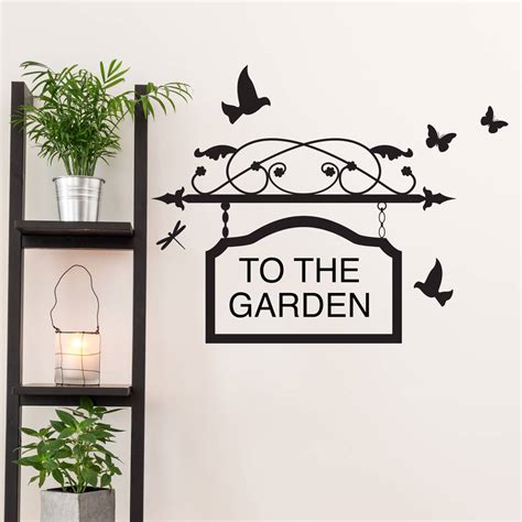 Personalised Sign Vinyl Wall Sticker By Oakdene Designs