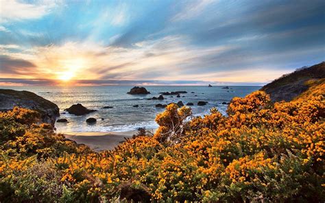 573471 Photography Nature Landscape Sunset Sea Bridge Coast