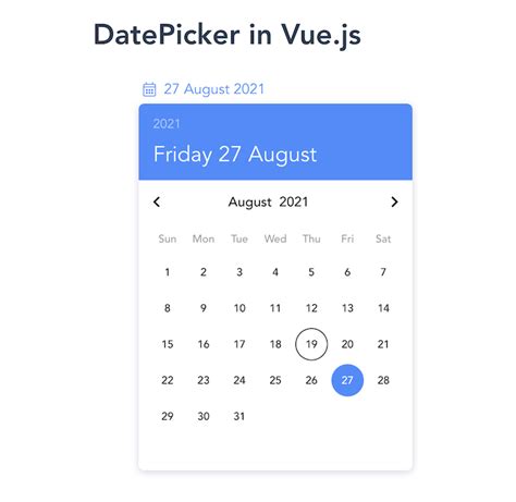 Comparing Vue Js Date Pickers LogRocket Blog