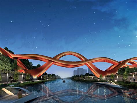 Meixi Lake Bridge Next Architects Inhabitat Green Design