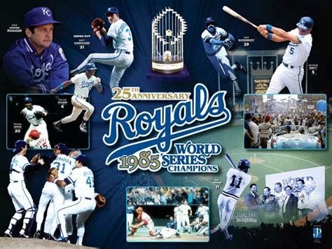 1985 Royals Kansas City Royals Kansas City Royals Baseball Kansas