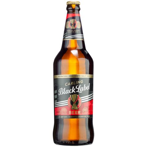 Carling Black Label Beer Bottle 750ml Beer Beer And Cider Drinks