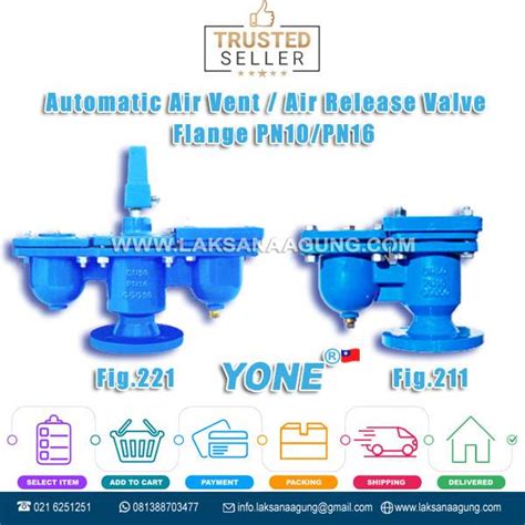 Air Vent Valve Yone 1 Inch Jual Automatic Air Venting Aav Air Release Valves Arv — Laksana