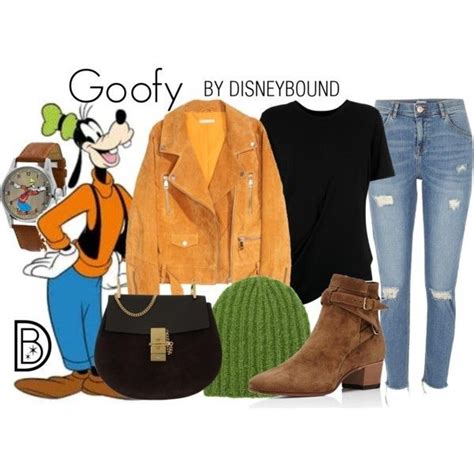 Goofy Disney Casual Outfit Disneybound Disney Inspired Outfits