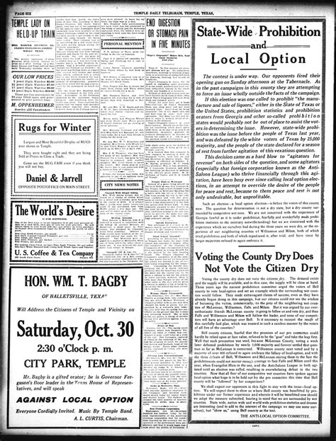 Temple Daily Telegram (Temple, Tex.), Vol. 8, No. 347, Ed. 1 Saturday