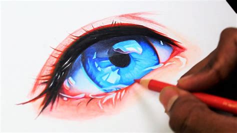 Concept 22 Realistic Anime Eye Drawings