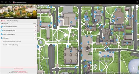 Illinois State University Campus Map Maping Resources