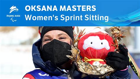 Oksana Masters Wins United States First Gold In Women S Sprint Sitting Paralympic Games