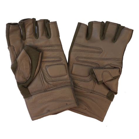 Fingerless Hard Knuckle Tactical Gloves Camouflageca