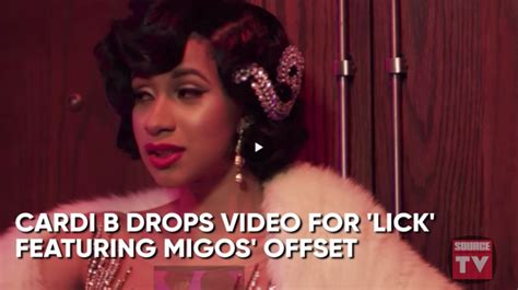 Cardi B Drops Video For ‘lick Featuring Offset Source News Flash The Source