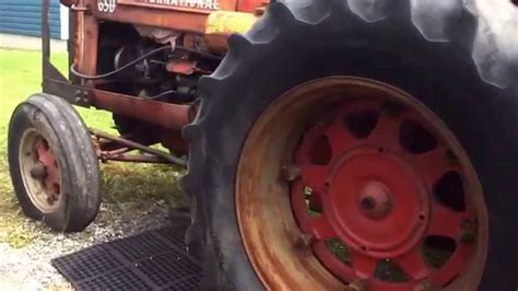 International 650 Diesel Project To Restauration Antique Tractor Youtube