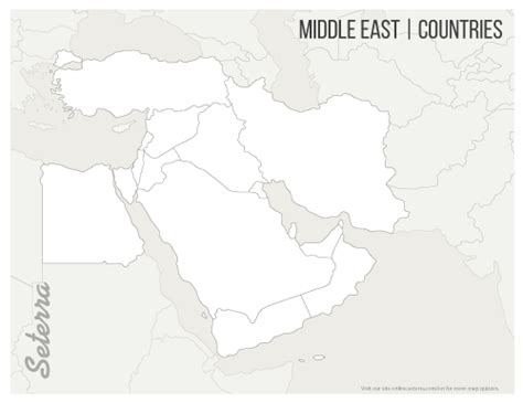 Middle East Map The Middle Map Activities Preschool Learning