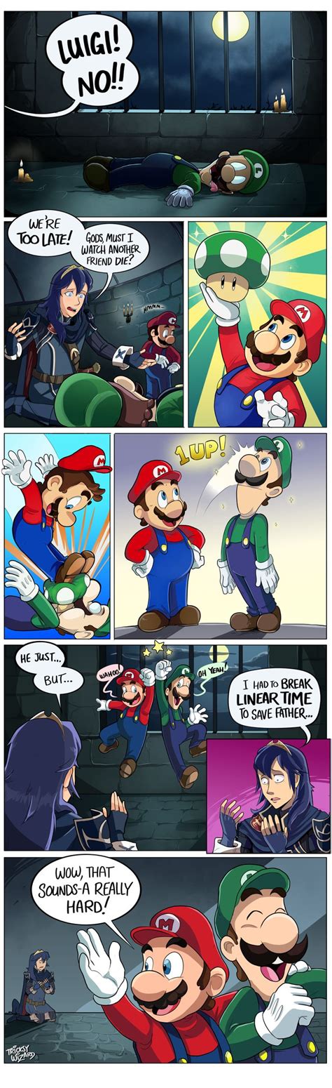 Luigi Is Okay By Tricksy Wizard Super Smash Brothers Ultimate Smash Bros Funny Super