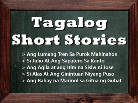Maikling Kwentong Pambata Short Story Tagalog Kulturaupice