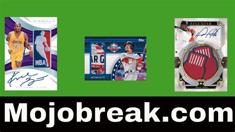 Maybe you would like to learn more about one of these? Friday Sports Card Breaks LIVE w/ MOJOBREAK - YouTube