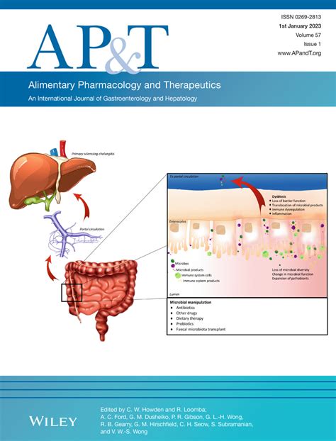 Alimentary Pharmacology And Therapeutics Pharmacology Journal Wiley