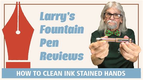 How To Clean Ink Stained Hands Youtube