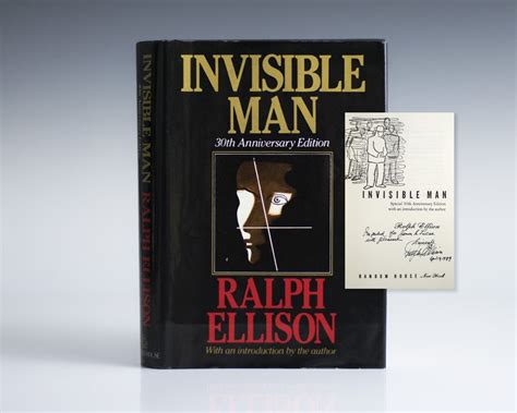 Invisible Man Ralph Ellison First Edition Signed Rare Book