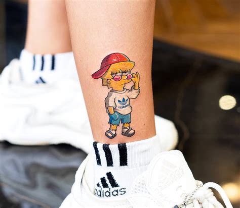 Lisa Simpson Tattoo By Dani Ginzburg Photo 31559