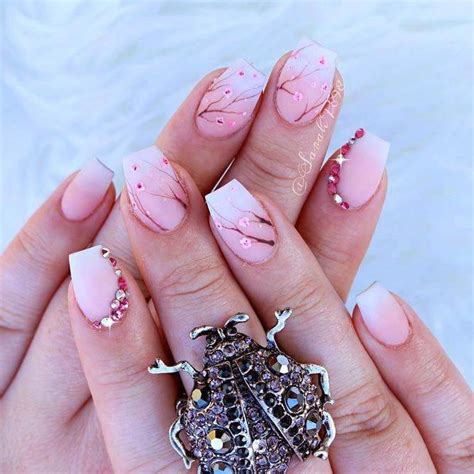 Cherry Blossom Nails Art Design Ideas Pictures Cherry Blossom Nails