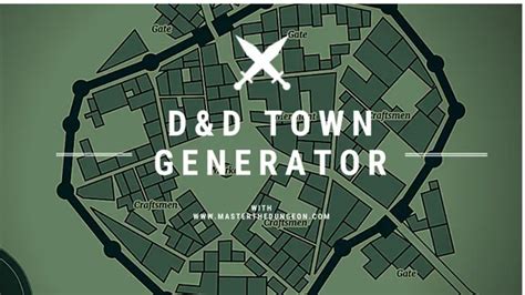 World Name Generator Town Generator Dnd Map Generator Dungeons And