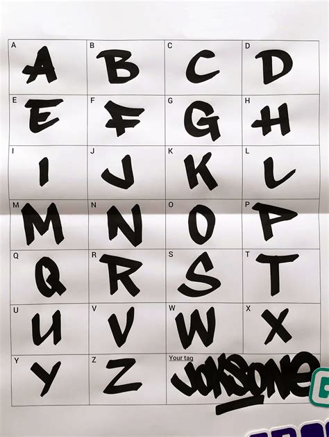 Alphabet Graffiti Letters Silopetime
