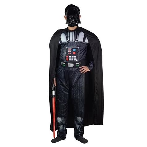 adult deluxe star wars darth vader costume halloween stage performance party cosplay shop