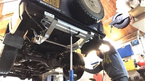 Land Rover Discovery 2 Td5 Rear Chassis Replacement Youtube