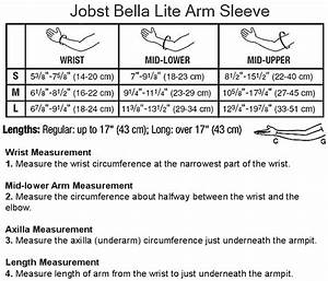 Jobst Bella Lite Ready To Wear Compression Armsleeve 15 20mmhg