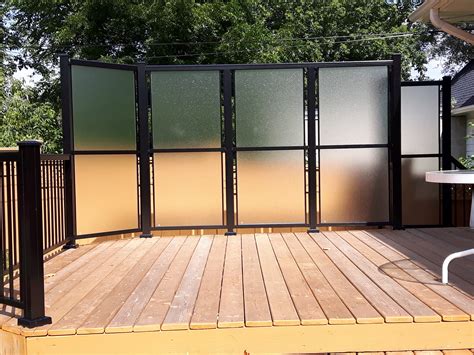 Glass Deck Privacy Panels My Xxx Hot Girl