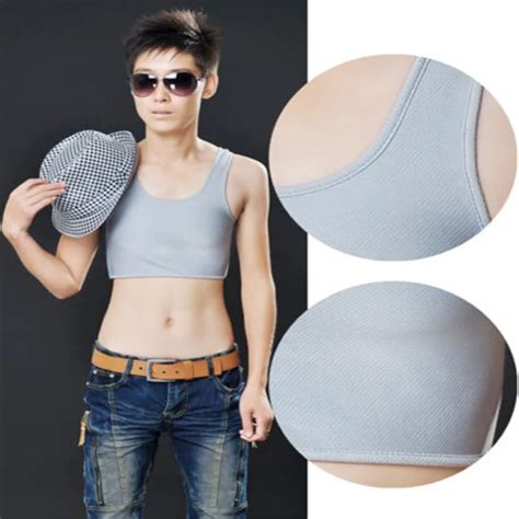 New Hot Breathable Buckle Short Chest Breast Binder Trans Lesbian Tombabe Colors Chest