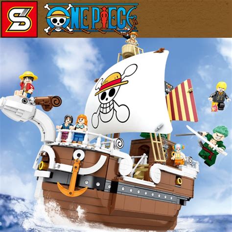 Sy Sheng Yuan Sy6297 One Piece Sunshine Pirate Ship Anime Model Luffy