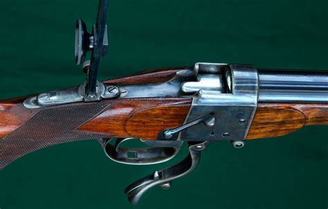 Historical Gallery Of Fine Vintage Single Shot Rifles Handled By Hallowell