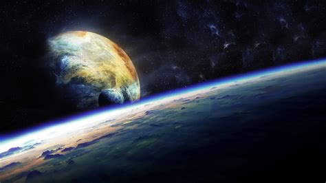 Wallpaper Planit Ruang Bumi Suasana Alam Semesta Screenshot Atmosfer Bumi Luar Angkasa