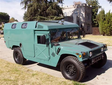 Ambulance Body With Custom Windows Hummer H1 And Hmmwv Or Humvee