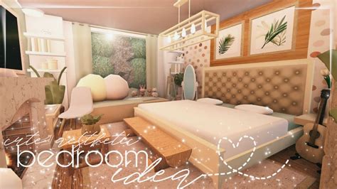 Roblox Bloxburg Aesthetic Bedroom Idea Youtube