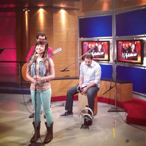 The Voice Savannah Berry Stopped By The Local 2 Studio Today