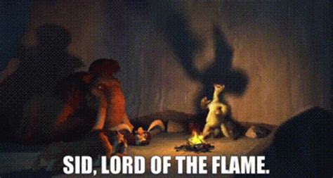 Ice Age Sid Gif Ice Age Sid Lord Of The Flame Descobrir E