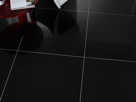 Ctm Kenya Nanosino Super Black Polished Porcelain Floor Tile 600 X
