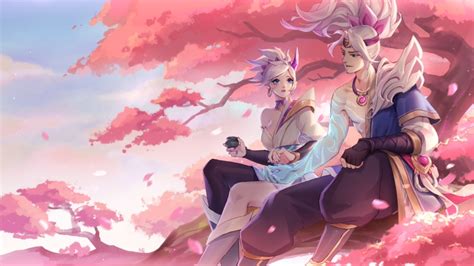 Kezi Riven League Of Legends Spirit Blossom Riven Spirit Blossom Yasuo Yasuo League Of