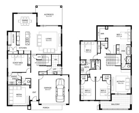 House plans with two master bedrooms. Cool 5 Bedroom House Plans Perth - New Home Plans Design