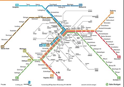 This Map Received Significant Study On My Trip Stuttgart Train Map